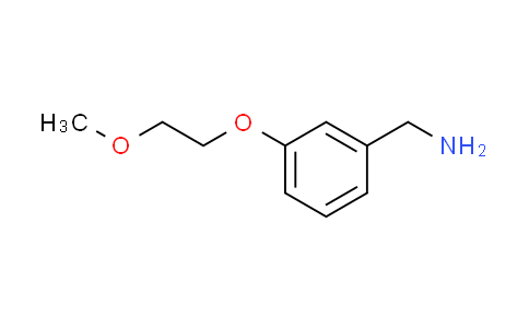 CAS No. 919016-97-0, 1-[3-(2-methoxyethoxy)phenyl]methanamine