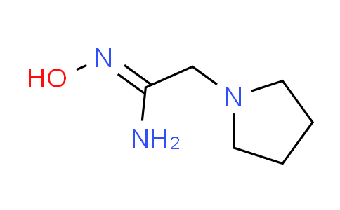 CAS No. 1017047-83-4, (1Z)-N'-hydroxy-2-(1-pyrrolidinyl)ethanimidamide