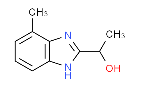 CAS No. 953857-84-6, 1-(4-methyl-1H-benzimidazol-2-yl)ethanol