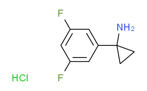 CAS No. 1269188-75-1, [1-(3,5-difluorophenyl)cyclopropyl]amine hydrochloride