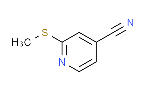 CAS No. 180790-90-3, 2-(methylthio)isonicotinonitrile