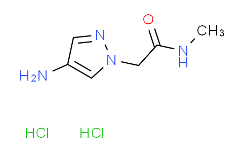 CAS No. 1269062-16-9, 2-(4-amino-1H-pyrazol-1-yl)-N-methylacetamide dihydrochloride