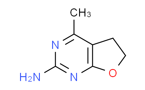 CAS No. 21585-10-4, 4-methyl-5,6-dihydrofuro[2,3-d]pyrimidin-2-amine