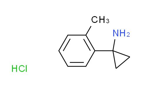 CAS No. 1134701-31-7, [1-(2-methylphenyl)cyclopropyl]amine hydrochloride