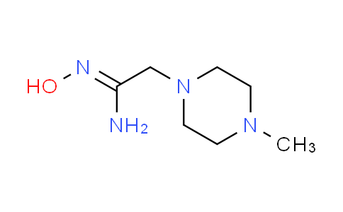 CAS No. 650579-66-1, (1Z)-N'-hydroxy-2-(4-methyl-1-piperazinyl)ethanimidamide