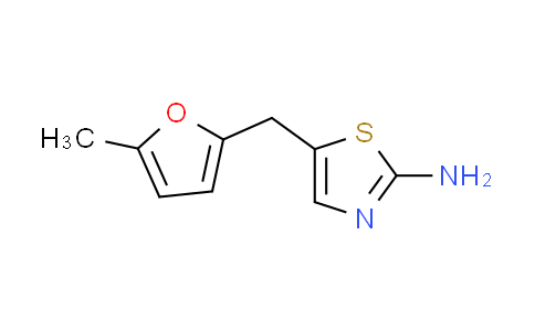 CAS No. 308104-99-6, 5-[(5-methyl-2-furyl)methyl]-1,3-thiazol-2-amine