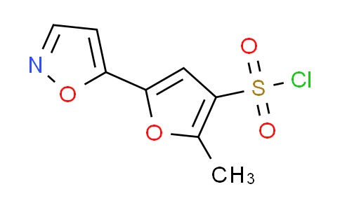 CAS No. 924865-06-5, 5-(5-isoxazolyl)-2-methyl-3-furansulfonyl chloride