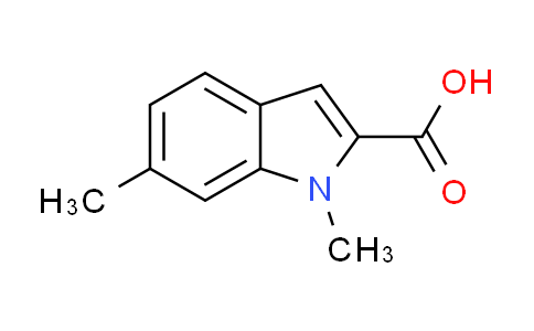 CAS No. 893730-44-4, 1,6-dimethyl-1H-indole-2-carboxylic acid