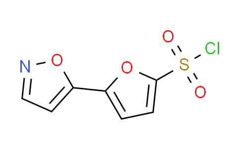 CAS No. 551930-54-2, 5-(5-isoxazolyl)-2-furansulfonyl chloride