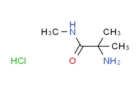 CAS No. 84827-06-5, N~1~,2-dimethylalaninamide hydrochloride