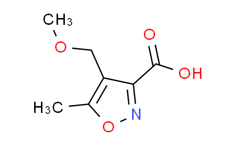 CAS No. 934156-84-0, 4-(methoxymethyl)-5-methyl-3-isoxazolecarboxylic acid