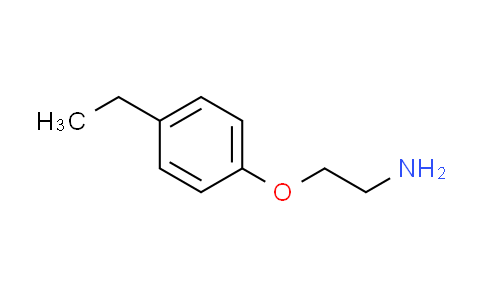 CAS No. 67333-08-8, 2-(4-ethylphenoxy)ethanamine
