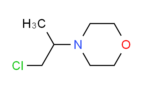 CAS No. 76191-26-9, 4-(2-chloro-1-methylethyl)morpholine