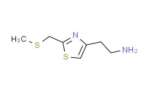 CAS No. 1185320-29-9, (2-{2-[(methylthio)methyl]-1,3-thiazol-4-yl}ethyl)amine