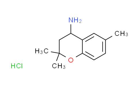 CAS No. 24700-21-8, (2,2,6-trimethyl-3,4-dihydro-2H-chromen-4-yl)amine hydrochloride