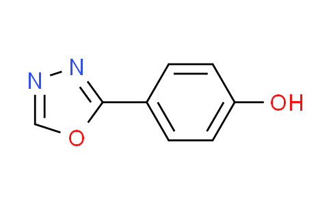CAS No. 5378-27-8, 4-(1,3,4-oxadiazol-2-yl)phenol