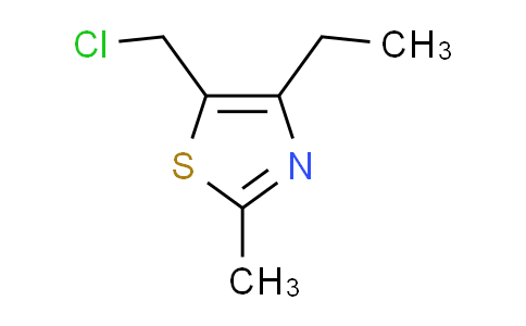 CAS No. 1119449-92-1, 5-(chloromethyl)-4-ethyl-2-methyl-1,3-thiazole