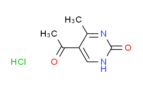 CAS No. 1263094-76-3, 5-acetyl-4-methyl-2(1H)-pyrimidinone hydrochloride