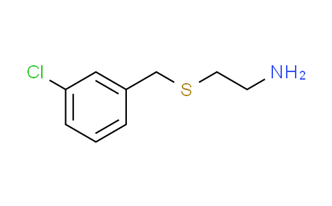 CAS No. 106670-33-1, 2-[(3-chlorobenzyl)thio]ethanamine