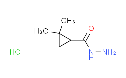 CAS No. 1303993-90-9, 2,2-dimethylcyclopropanecarbohydrazide hydrochloride