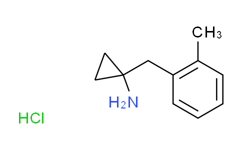 CAS No. 29812-96-2, [1-(2-methylbenzyl)cyclopropyl]amine hydrochloride