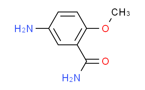 CAS No. 22961-58-6, 5-amino-2-methoxybenzamide