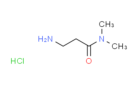 CAS No. 173336-89-5, N~1~,N~1~-dimethyl-beta-alaninamide hydrochloride