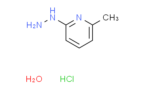 CAS No. 1456807-58-1, 2-hydrazino-6-methylpyridine hydrochloride hydrate