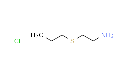 CAS No. 1242339-84-9, [2-(propylthio)ethyl]amine hydrochloride