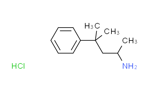 CAS No. 21705-33-9, (1,3-dimethyl-3-phenylbutyl)amine hydrochloride