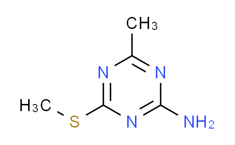 CAS No. 27622-90-8, 4-methyl-6-(methylthio)-1,3,5-triazin-2-amine