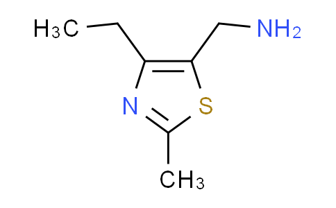 CAS No. 1123169-53-8, 1-(4-ethyl-2-methyl-1,3-thiazol-5-yl)methanamine
