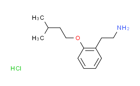 CAS No. 1201633-45-5, {2-[2-(3-methylbutoxy)phenyl]ethyl}amine hydrochloride