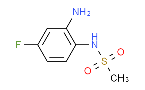 CAS No. 156522-13-3, N-(2-amino-4-fluorophenyl)methanesulfonamide