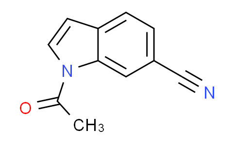 CAS No. 1017791-09-1, 1-acetyl-1H-indole-6-carbonitrile