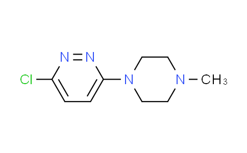 CAS No. 27464-17-1, 3-chloro-6-(4-methyl-1-piperazinyl)pyridazine