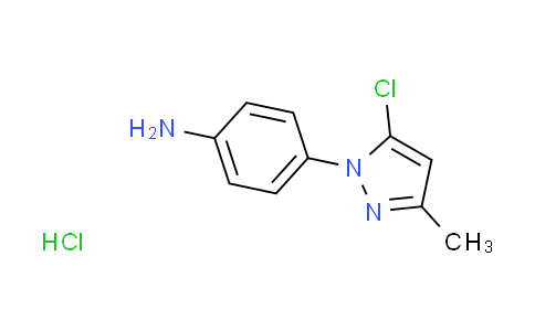 CAS No. 1609401-39-9, [4-(5-chloro-3-methyl-1H-pyrazol-1-yl)phenyl]amine hydrochloride
