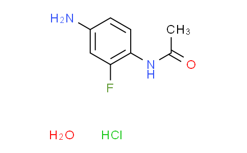 CAS No. 57165-12-5, N-(4-amino-2-fluorophenyl)acetamide hydrochloride hydrate