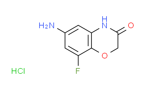 CAS No. 1211496-36-4, 6-amino-8-fluoro-2H-1,4-benzoxazin-3(4H)-one hydrochloride