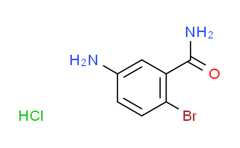 CAS No. 1211398-47-8, 5-amino-2-bromobenzamide hydrochloride