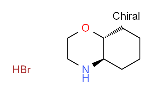 CAS No. 1923133-59-8, trans-octahydro-2H-1,4-benzoxazine hydrobromide