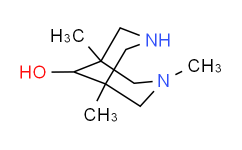 CAS No. 169177-17-7, 1,3,5-trimethyl-3,7-diazabicyclo[3.3.1]nonan-9-ol