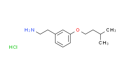 CAS No. 1201633-60-4, {2-[3-(3-methylbutoxy)phenyl]ethyl}amine hydrochloride