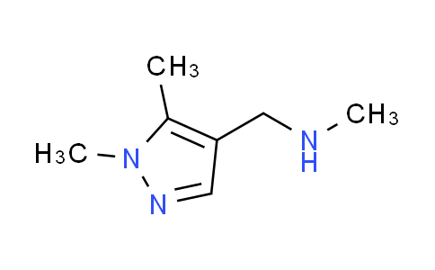 CAS No. 514801-21-9, 1-(1,5-dimethyl-1H-pyrazol-4-yl)-N-methylmethanamine