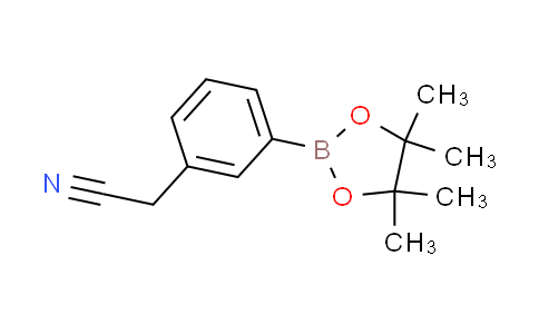 CAS No. 396131-82-1, [3-(4,4,5,5-tetramethyl-1,3,2-dioxaborolan-2-yl)phenyl]acetonitrile