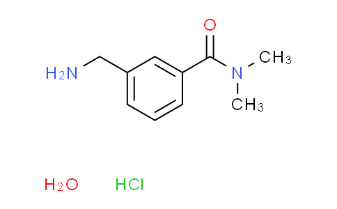 CAS No. 863548-47-4, 3-(aminomethyl)-N,N-dimethylbenzamide hydrochloride hydrate