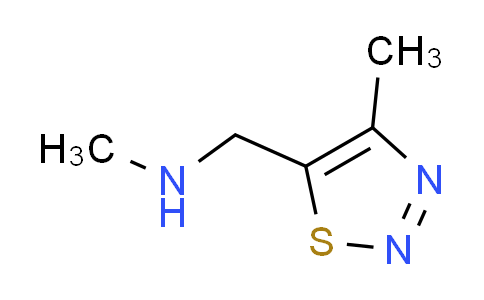 CAS No. 1060817-72-2, N-methyl-1-(4-methyl-1,2,3-thiadiazol-5-yl)methanamine