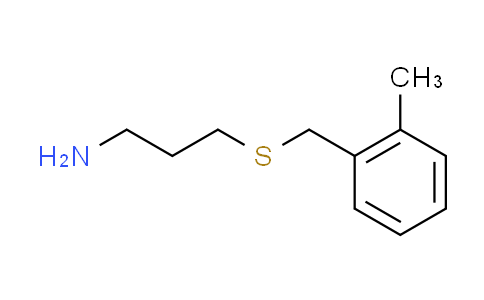 CAS No. 1082766-46-8, 3-[(2-methylbenzyl)thio]-1-propanamine