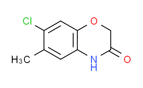 CAS No. 1185320-25-5, 7-chloro-6-methyl-2H-1,4-benzoxazin-3(4H)-one