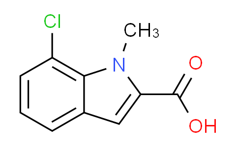 CAS No. 1082766-49-1, 7-chloro-1-methyl-1H-indole-2-carboxylic acid